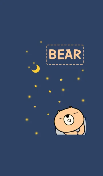 [LINE着せ替え] Brown Bear Beigeの画像1