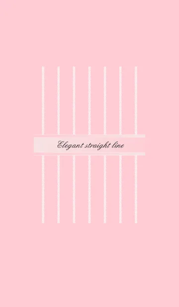 Elegant straight line-pinkの着せ替えメイン画像