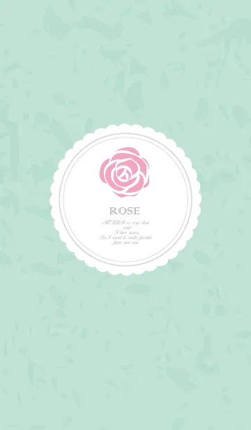 [LINE着せ替え] PINK ROSE.の画像1