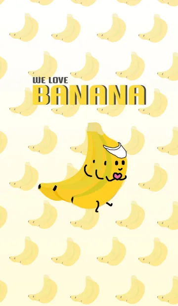 [LINE着せ替え] WE LOVE BANANAの画像1