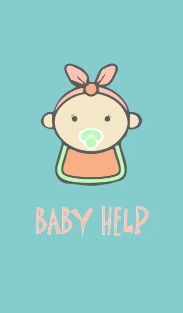 [LINE着せ替え] ベビーカラーのヘルプの画像1