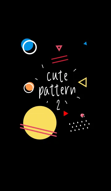 [LINE着せ替え] cute pattern 2の画像1