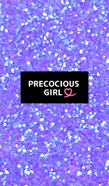 [LINE着せ替え] 大人女子×派手ラメ ~Blue~の画像1