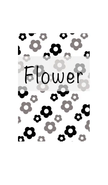 [LINE着せ替え] "Simple Flower"の画像1