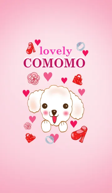 [LINE着せ替え] lovely COMOMOの画像1