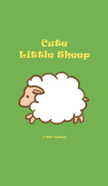 [LINE着せ替え] Cute Little Sheepの画像1