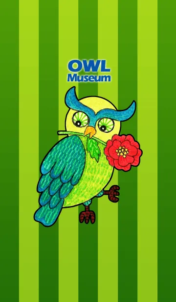 [LINE着せ替え] OWL Museum 23 - Popular Owlの画像1