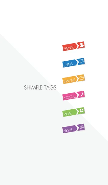 [LINE着せ替え] SHIMPLE TAGSの画像1