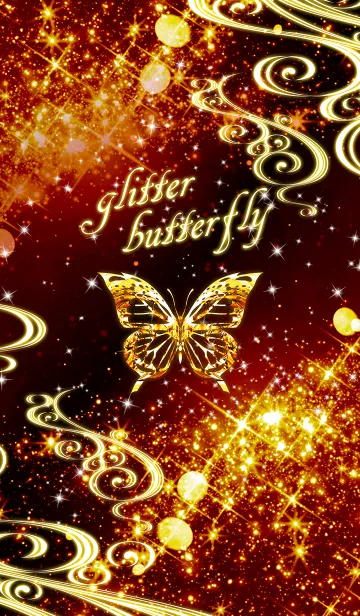 glitter butterfly~キラキラ蝶～の着せ替えメイン画像