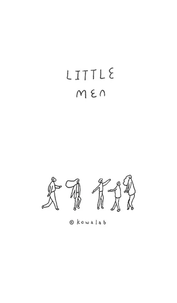 [LINE着せ替え] Little Menの画像1