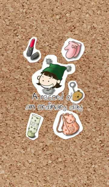 [LINE着せ替え] A record of an ordinary dayの画像1