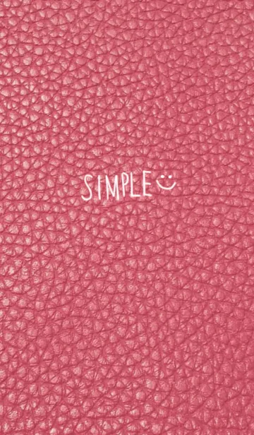 [LINE着せ替え] レザー×ピンクの画像1