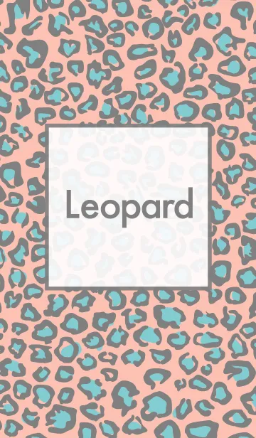 [LINE着せ替え] Leopard girly pinkの画像1