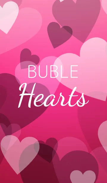 [LINE着せ替え] BUBLE Heartsの画像1
