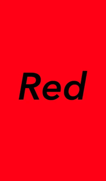 [LINE着せ替え] Red！！の画像1