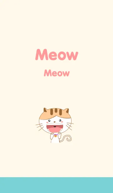 [LINE着せ替え] Cat Meow Meowの画像1