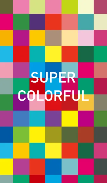 [LINE着せ替え] SUPER COLORFUL！！の画像1