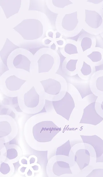 [LINE着せ替え] powapowa flower 5の画像1