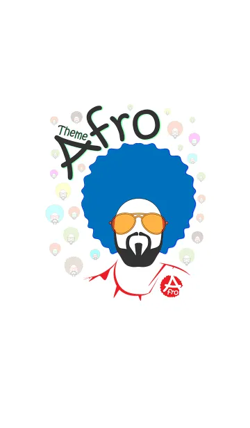 [LINE着せ替え] Afrooの画像1