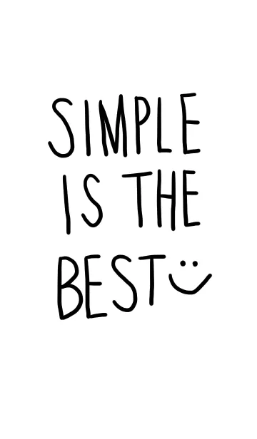 [LINE着せ替え] シンプルイズザベストの画像1