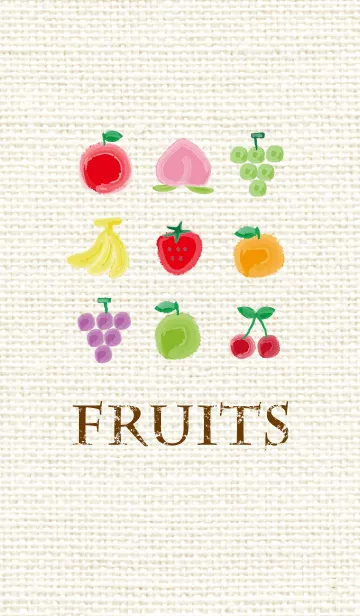 fruits -水彩風-の着せ替えメイン画像