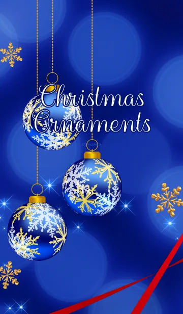 [LINE着せ替え] Christmas Ornamentsの画像1