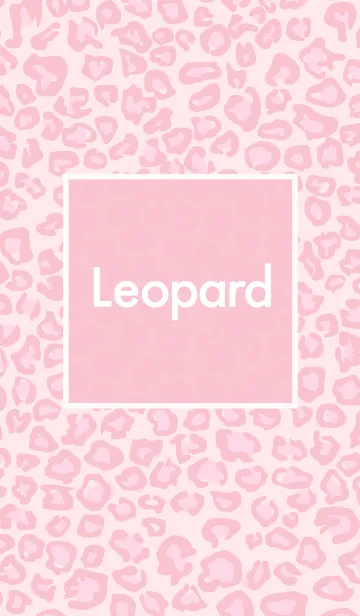 [LINE着せ替え] Leopard pinkの画像1