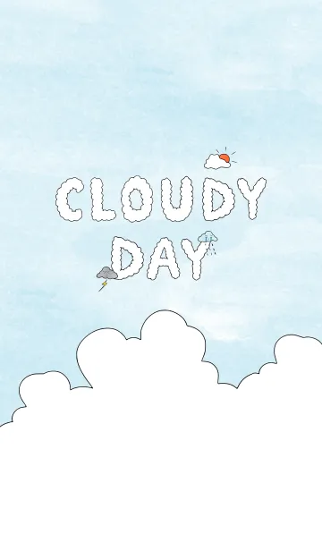 Cloudy dayの着せ替えメイン画像