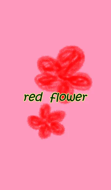 [LINE着せ替え] ☆red flower☆の画像1