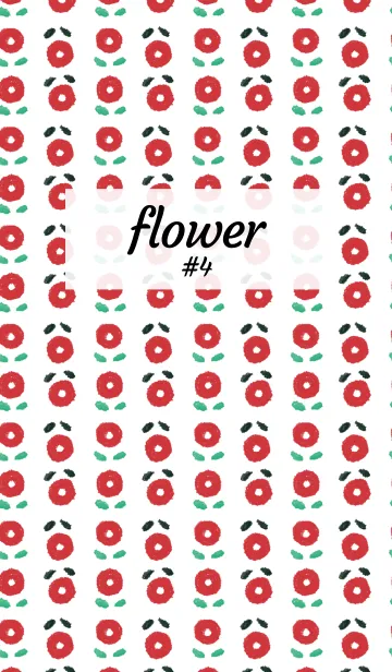 [LINE着せ替え] flower#4の画像1