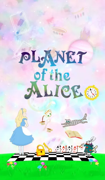 [LINE着せ替え] Planet of the Aliceの画像1