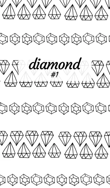 [LINE着せ替え] diamond#1の画像1