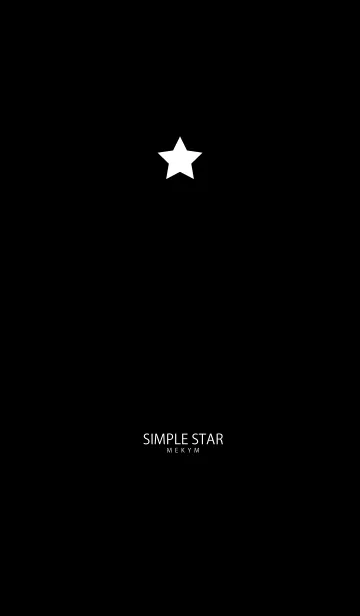 [LINE着せ替え] SIMPLE STAR.の画像1