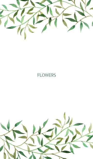 [LINE着せ替え] water color flowers_63の画像1