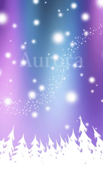 [LINE着せ替え] Aurora.#7の画像1
