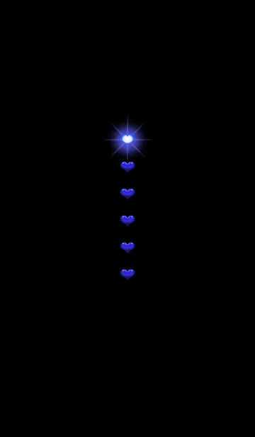 [LINE着せ替え] Lighting Heart's -BLUE-の画像1