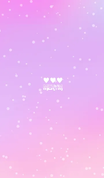 [LINE着せ替え] Starry sky of purple HEART.の画像1