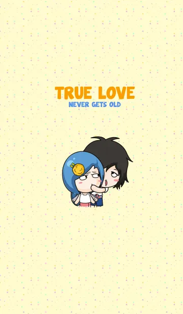 [LINE着せ替え] True love never gets old.の画像1