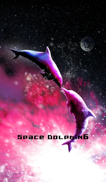 [LINE着せ替え] Space Dolphin 6の画像1