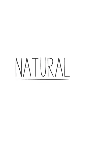 [LINE着せ替え] NATURAL whiteの画像1