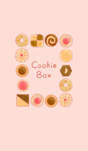 [LINE着せ替え] Cookie boxの画像1