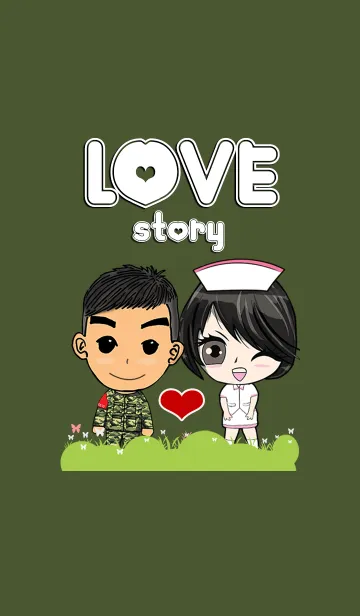 [LINE着せ替え] Love Story Soldier.の画像1