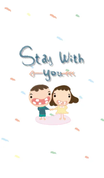 [LINE着せ替え] Stay with Youの画像1