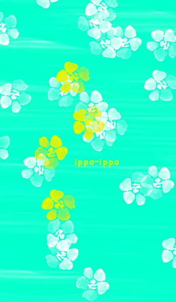 [LINE着せ替え] 水彩和花の画像1