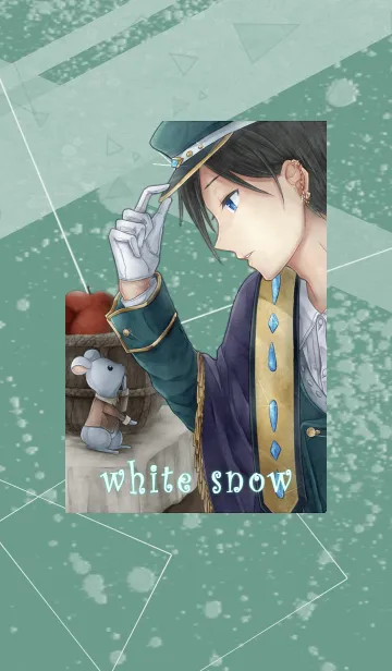 [LINE着せ替え] white snowの画像1