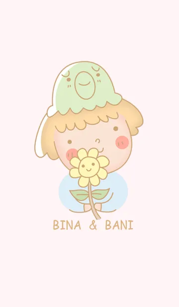 [LINE着せ替え] Bina ＆ Baniの画像1