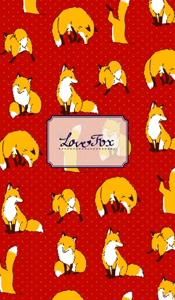 Love Fox[朱]の着せ替えメイン画像