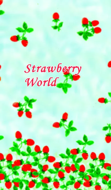 [LINE着せ替え] straberry worldの画像1