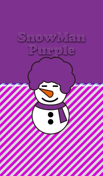 [LINE着せ替え] SnowMan Purpleの画像1