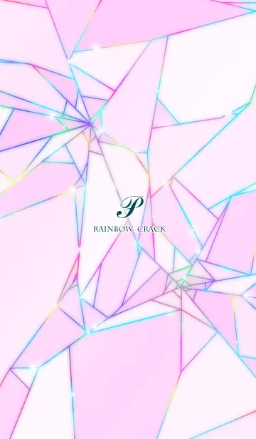 RAINBOW CRACK Pの着せ替えメイン画像